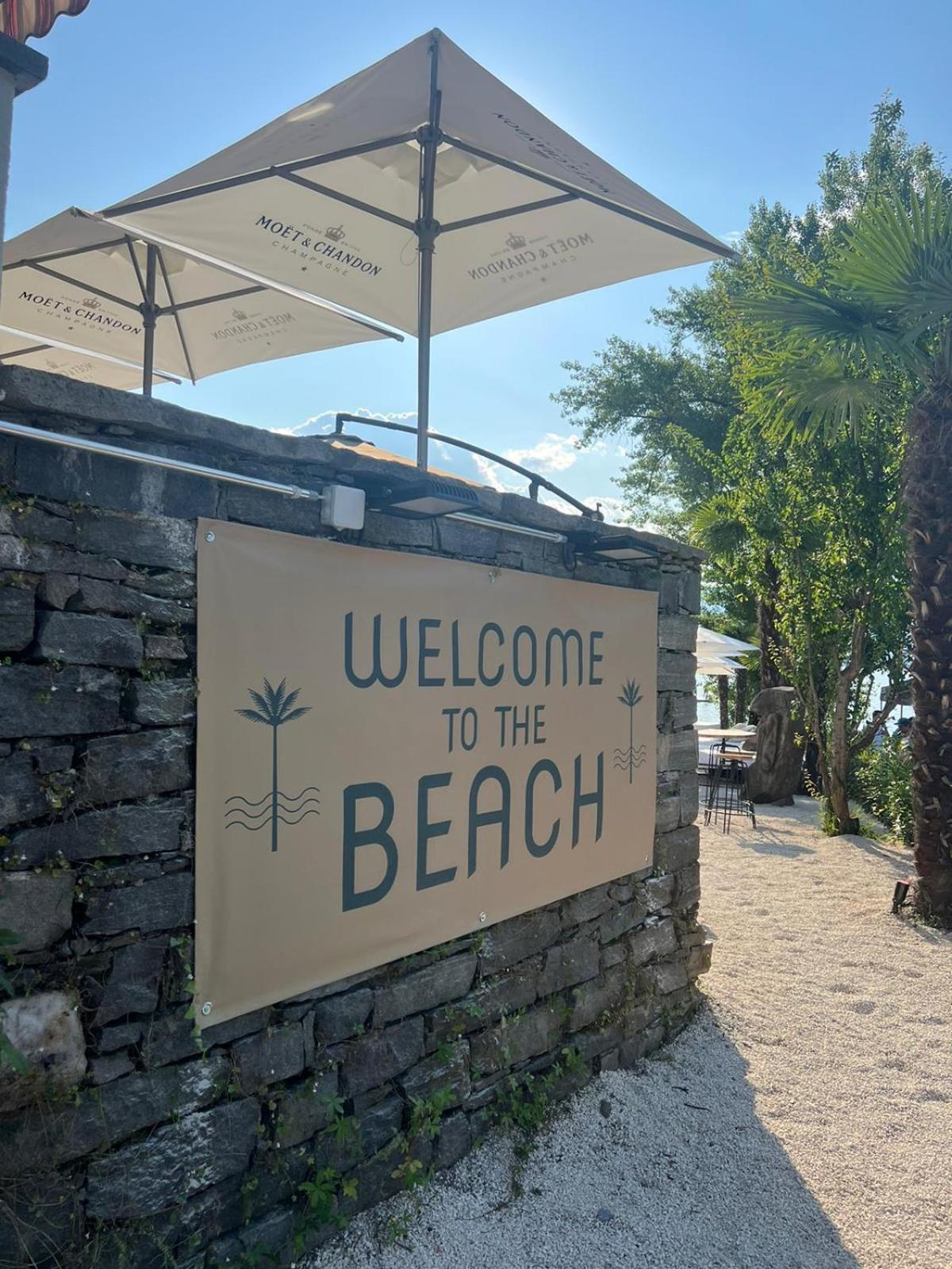 Riva Beach Club I Boutique Hotel I Restaurant Gambarogno Dış mekan fotoğraf