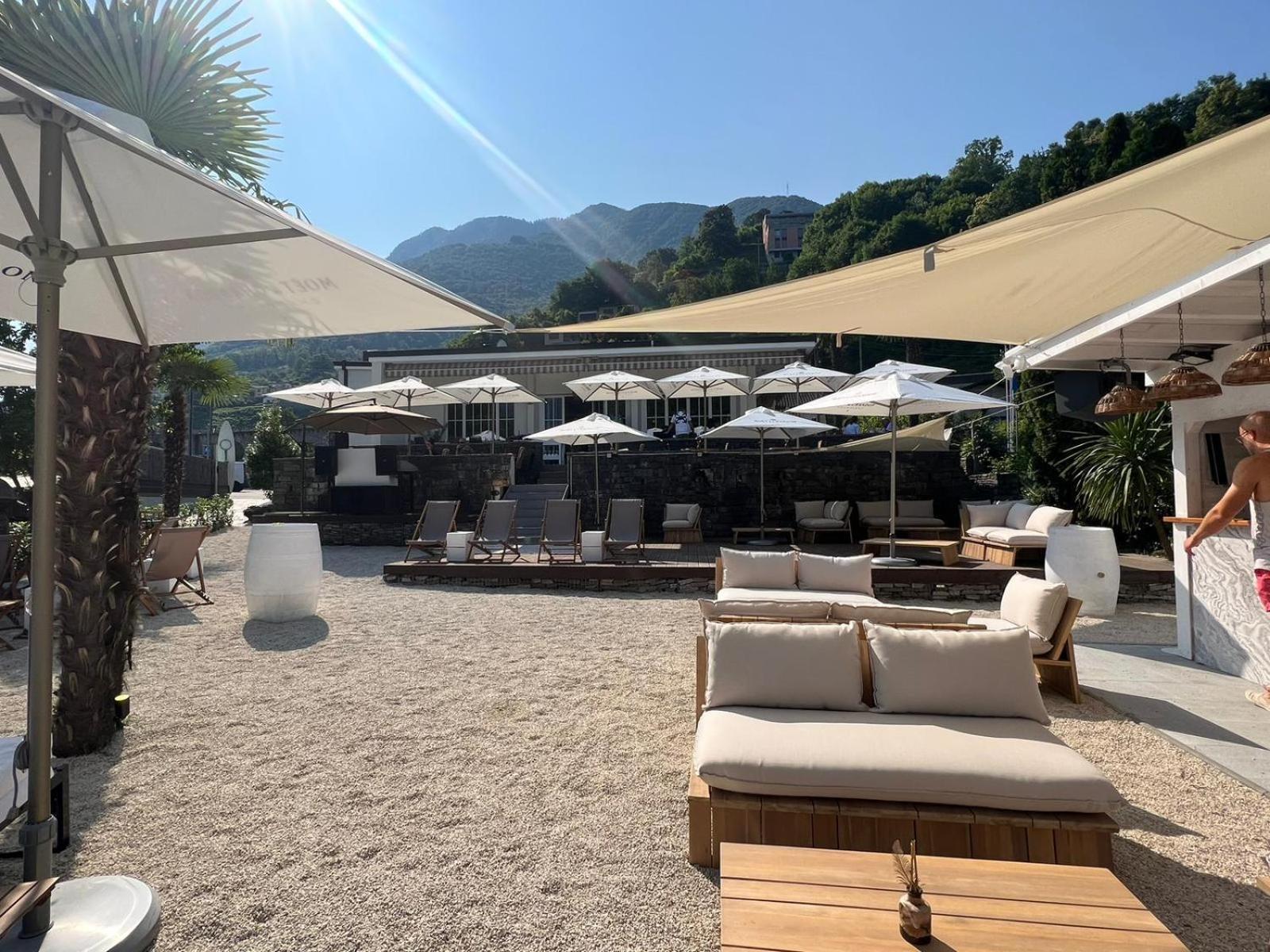 Riva Beach Club I Boutique Hotel I Restaurant Gambarogno Dış mekan fotoğraf