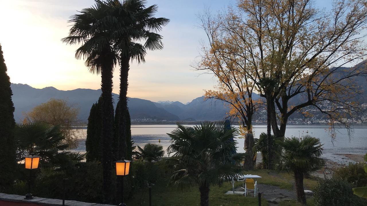 Riva Beach Club I Boutique Hotel I Restaurant Gambarogno Dış mekan fotoğraf